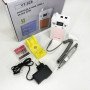 Портативний фрезер для нігтів Nail Drill YT-928 акумуляторний з індикатором заряду на 35 000 оборотів. Колір: білий