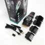 Машинка для стрижки волосся та бороди професійна VGR V-699 B з насадками та LED дисплеєм. Колір: чорний