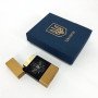 Запальничка газова Україна (Подарунка, турбо полум'я) HL-393-1. Колір: золото