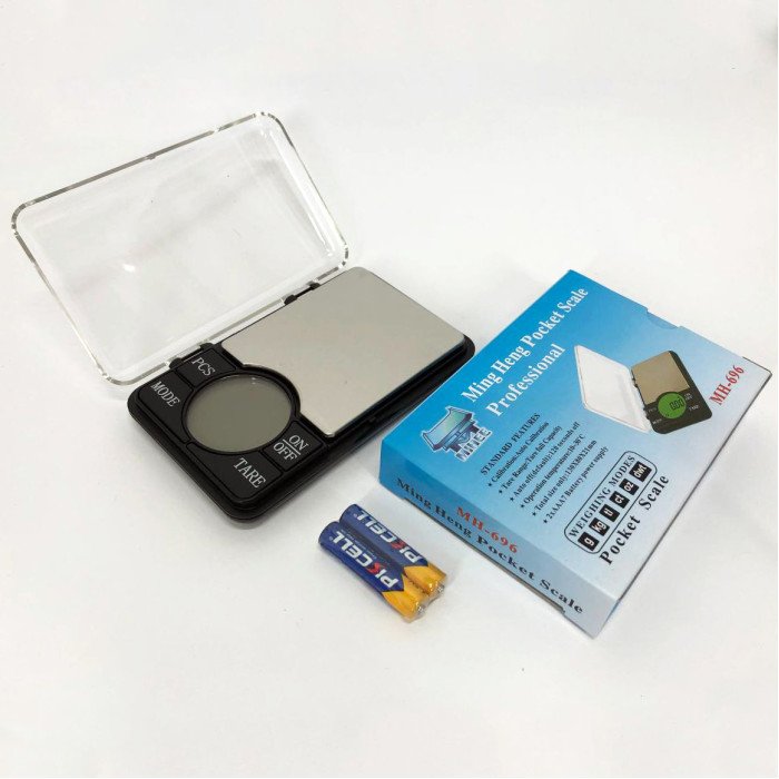 Ваги ювелірні Ming Heng Pocket Scale Professional MH-696 на 600 г, точні електронні ваги