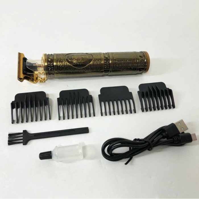 Машинка для стрижки волосся професійна триммер для бороди окантувальна машинка Shuke 3W SK-8017