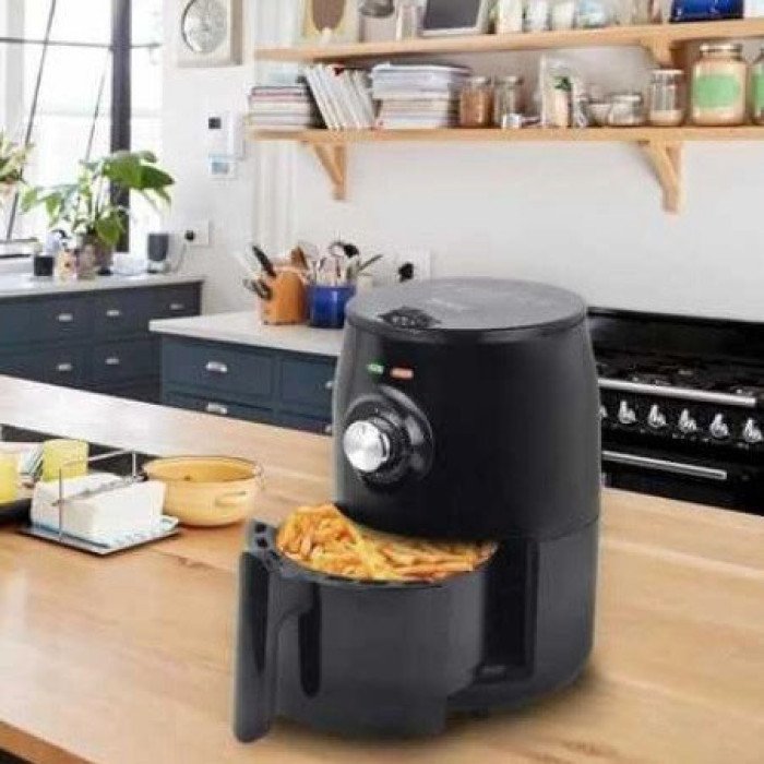 Фритюрниця для дому з таймером Crownberg CB-5541 на 1.5 л безмасляна фритюрниця 1200 Вт