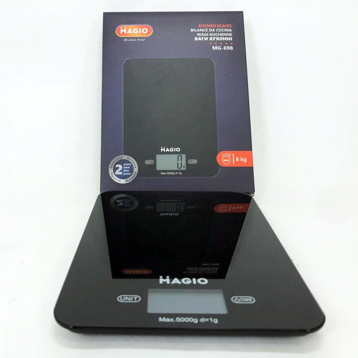 Ваги кухонні електронні Magio MG-698, Ваги для зважування продуктів, Ваги харчові