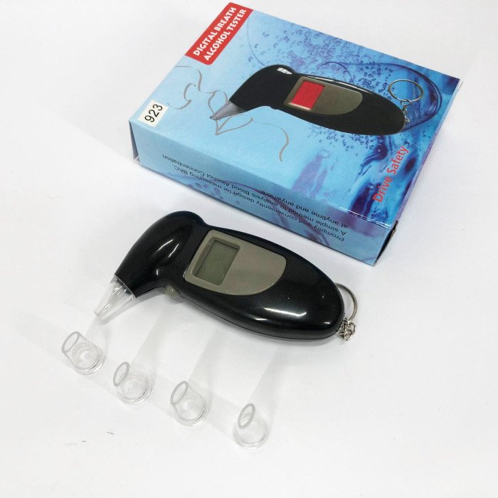 Алкотестер цифровий з мундштуками, Хороший алкотестер, Алкотестер алкоголю персональний, Цифровий драгер