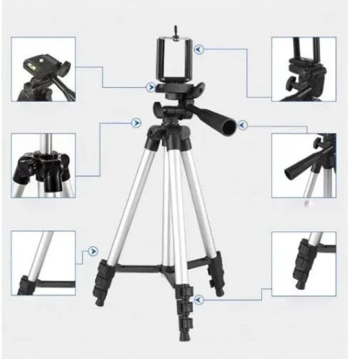 Комплект: Штатив TriPod 3120 + Кільцева лампа 20 см