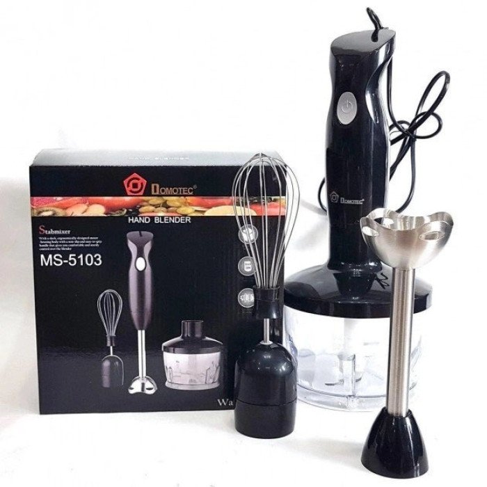 Подарунковий набір: сендвічница DOMOTEC MS-7777 + Блендер DOMOTEC MS-5103