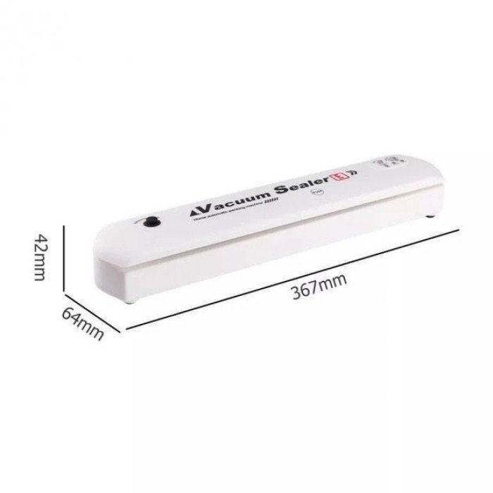 Вакуумний пакувальник VACUUM SEALER LP-11 (S+) нова модель дві кнопки. Колір: білий
