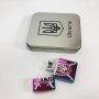 Дугова електроімпульсна запальничка USB Україна металева коробка HL-446. Колір: хамелеон