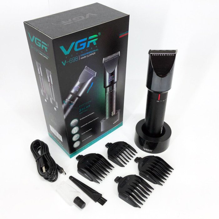Машинка для стрижки волосся VGR V-698, Машинка для стрижки чоловіча, Машинка для гоління