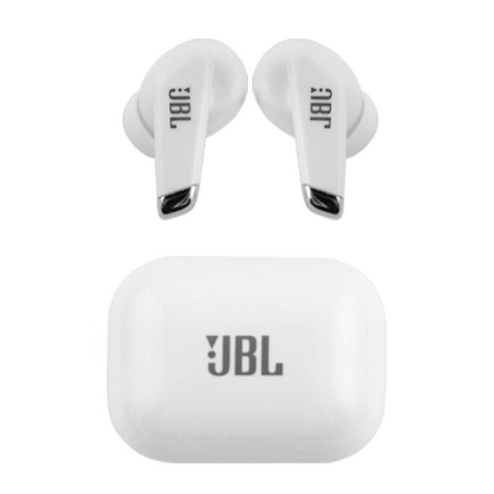 Бездротові bluetooth навушники вкладиші JBL MG-S20 з мікрофоном і кейсом підзарядки. Колір білий