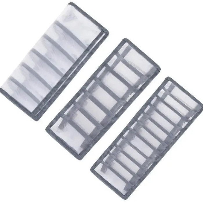 Нейлоновий органайзер для нижньої білизни набір з 3 шт.