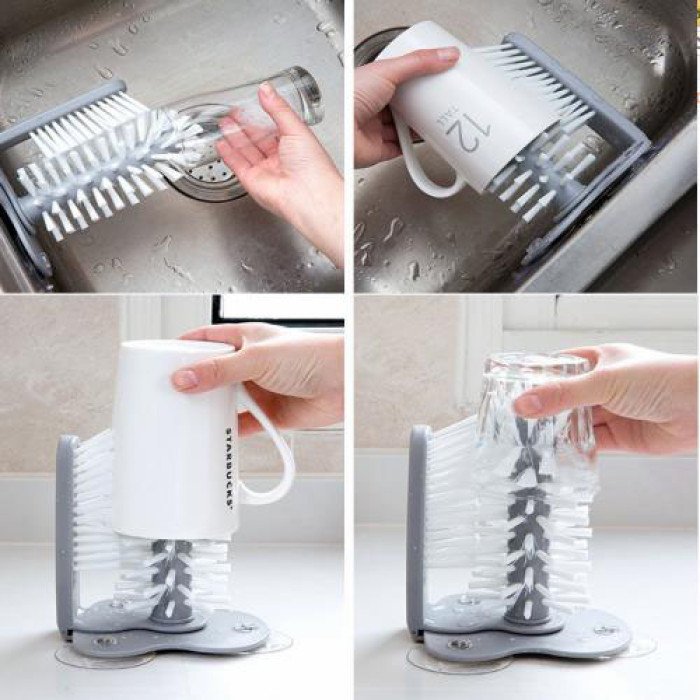 Щітка йоржик для посуду