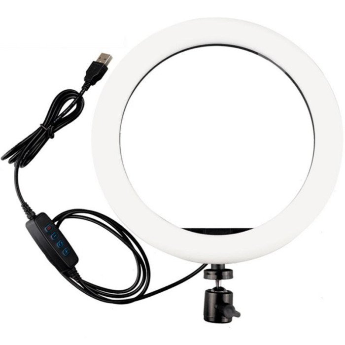 Кільцева лампа 16 см (USB, 5Вт, 3200-5500К)