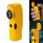 Ліхтарик-запальничка армійська MULTIFUNCTIONAL D51-COB електроімпульсна акумуляторна. Колір: жовтий
