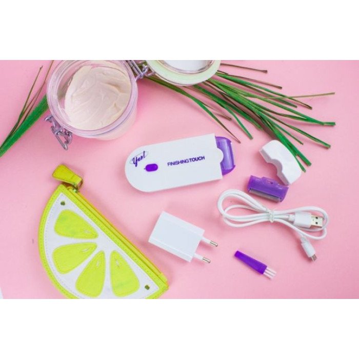 Епілятор Yes Finishing Touch, депілятор для ніг та бікіні, депілятор для волосся, жіноча бритва для бікіні