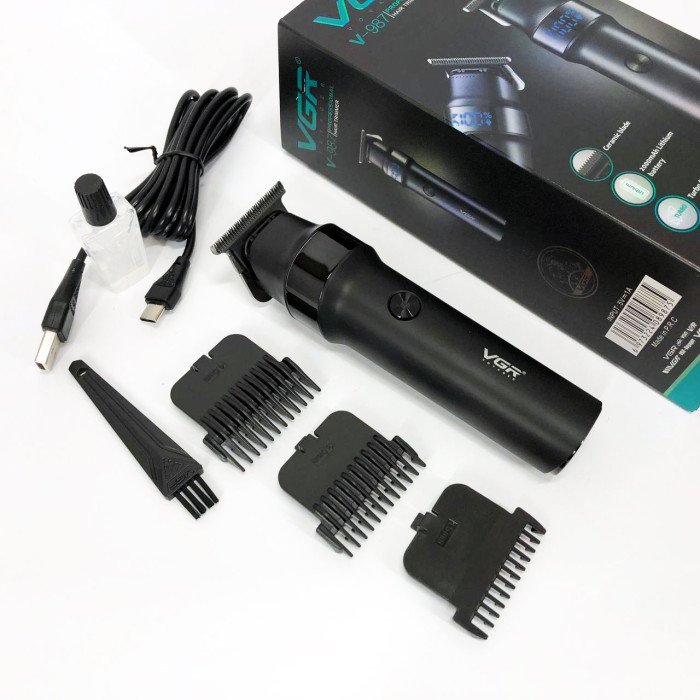 Машинка для стрижки волосся VGR V-987, Машинка для стрижки волосся бездротова, Vgr машинка для стрижки