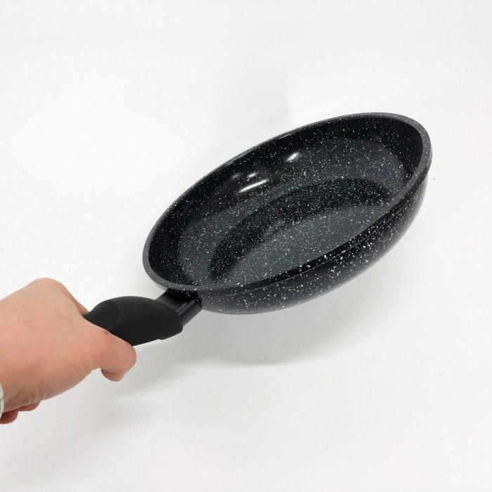 Сковорода UNIQUE UN-5135 24 см. Стійка до подряпин і скол сковорода, з антипригарним покриттям