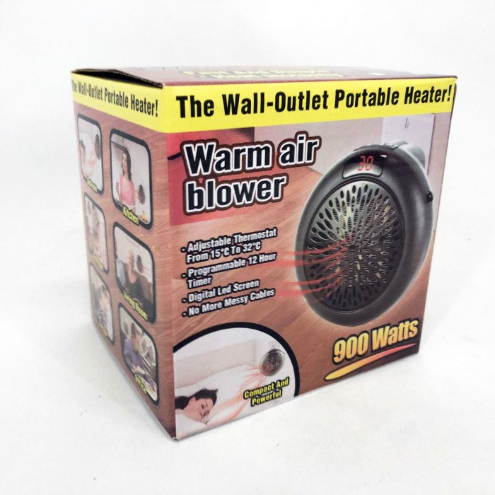 Обігрівач Wonder Heater 900Вт, тепловентилятор для дому, обігрівач дуйчик, тепловентилятор дуйка