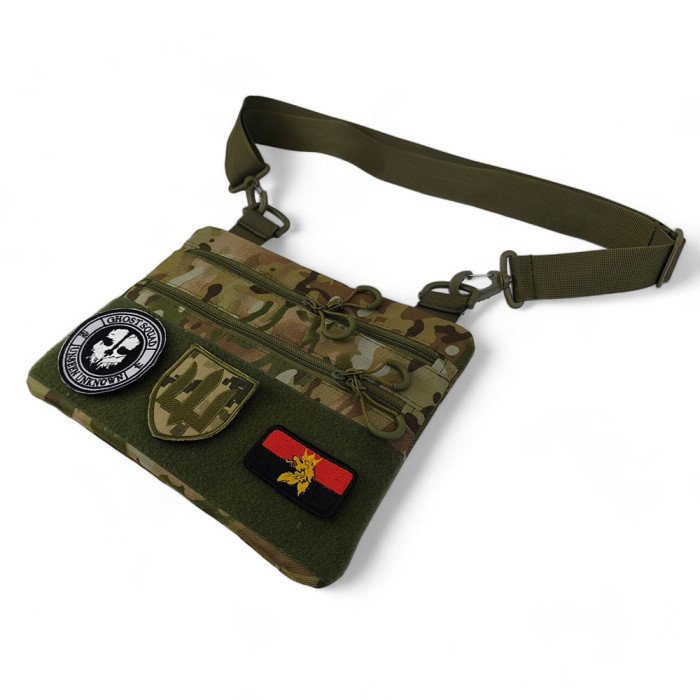 Чоловіча тактична сумка барсетка, Рюкзак чоловічий військовий тактичний, Нагрудна сумка кобура