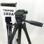 Штатив для камери, телефону, трипод, тринога TriPod 380A 0.50-1.35м, Штатив розкладний для фото