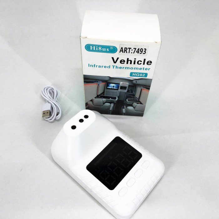 Стаціонарний безконтактний термометр Hi8us HG 02 з голосовими повідомленнями, Термометр електронний