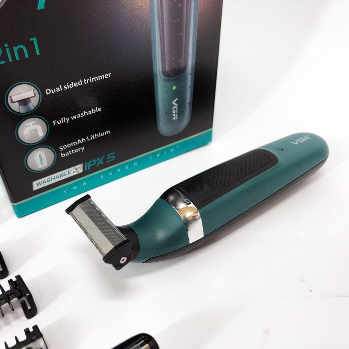 Електробритва VGR V-393 Shaver професійна водонепроникна, чоловіча машинка для гоління