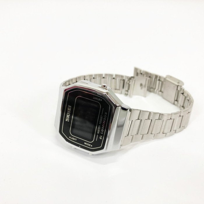 Годинник наручний чоловічий SKMEI 1647SI, армійський годинник протиударний, модний чоловічий годинник