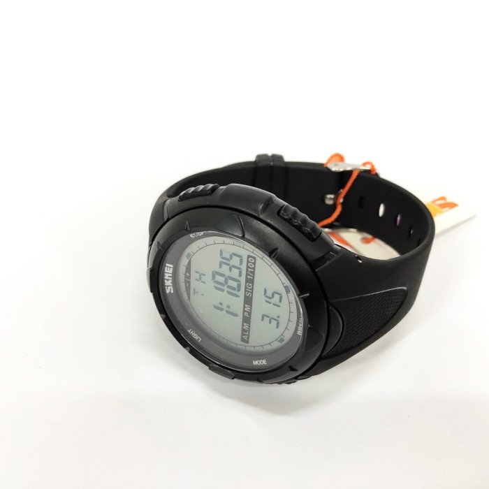 Чоловічий годинник SKMEI 1025BK ARMY BLACK, годинник тактичний протиударний. Колір: чорний