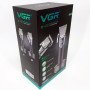 Професійна бездротова машинка для стрижки VGR V-682 тример для волосся, бороди та вусів на підставці