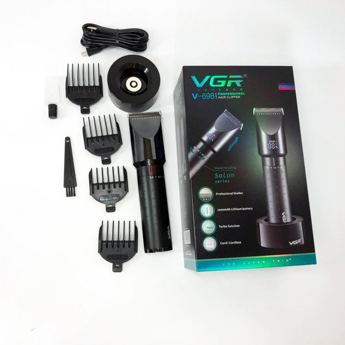 Машинка для стрижки волосся VGR V-698, Машинка для стрижки чоловіча, Машинка для гоління