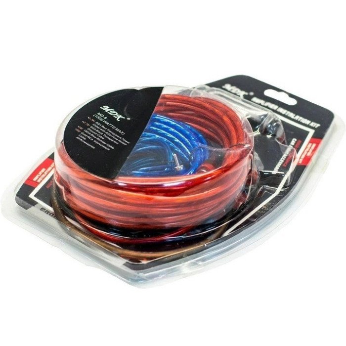 Набір дротів для встановлення саббуфера kit MD 8, набір кабелів для автоакустики