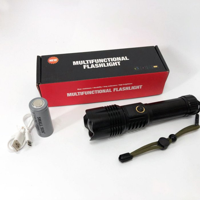 Ліхтар акумуляторний PLD-501 White Laser LED PM10-TG, потужний акумуляторний лед ліхтарик, сильний ліхтарик