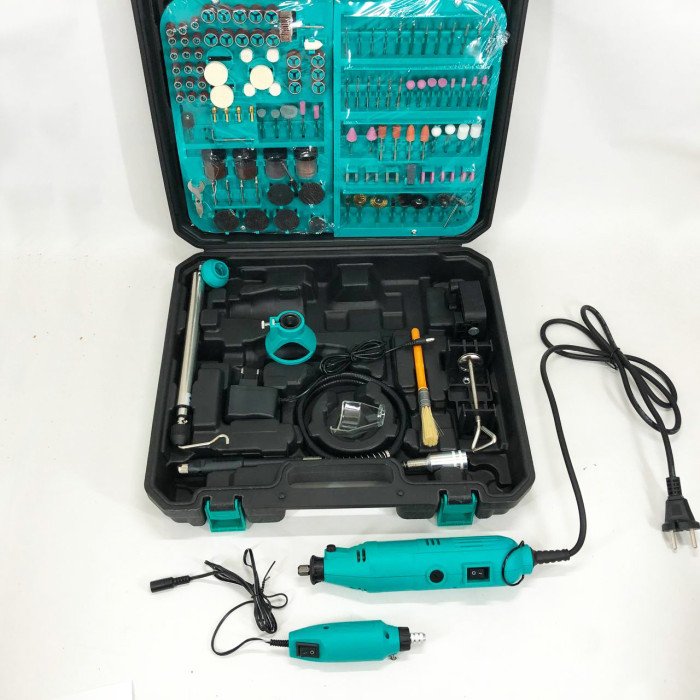 Ручний електричний гравер + гравер Mini 12V з 236 насадками, електричний електричний міні, Дриль гравер