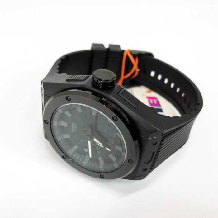 Годинник наручний чоловічий SKMEI 2103BKBK, армійський годинник протиударний, водонепроникний чоловічий годинник