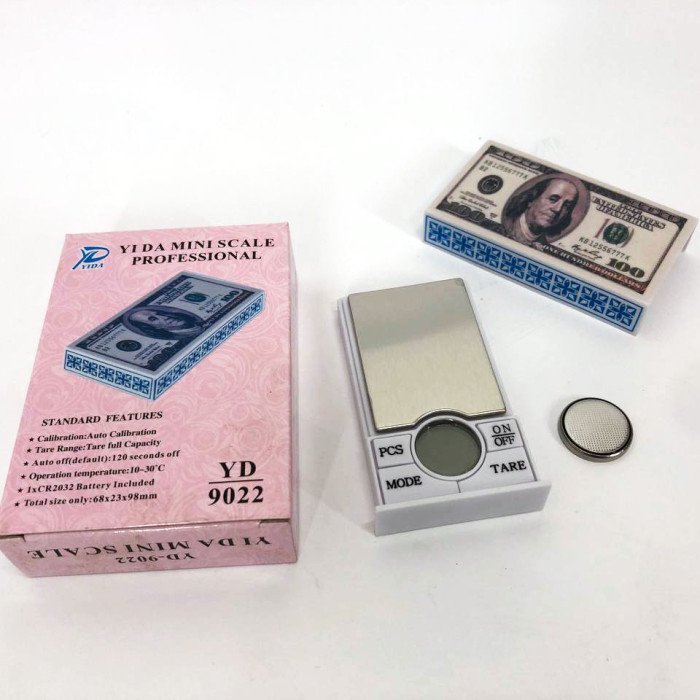Ваги ювелірні YD 9022 (максимальна вага 200г, похибка 0,01г), ваги для зважування золота