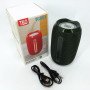 Портативна Bluetooth-колонка TG653 USB з ремінцем бездротова колонка портативна потужна. Колір: зелений
