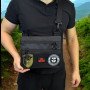 Тактичний рюкзак через плече, Нагрудна сумка чоловіча тактична тканинна, Нагрудна сумка кобура