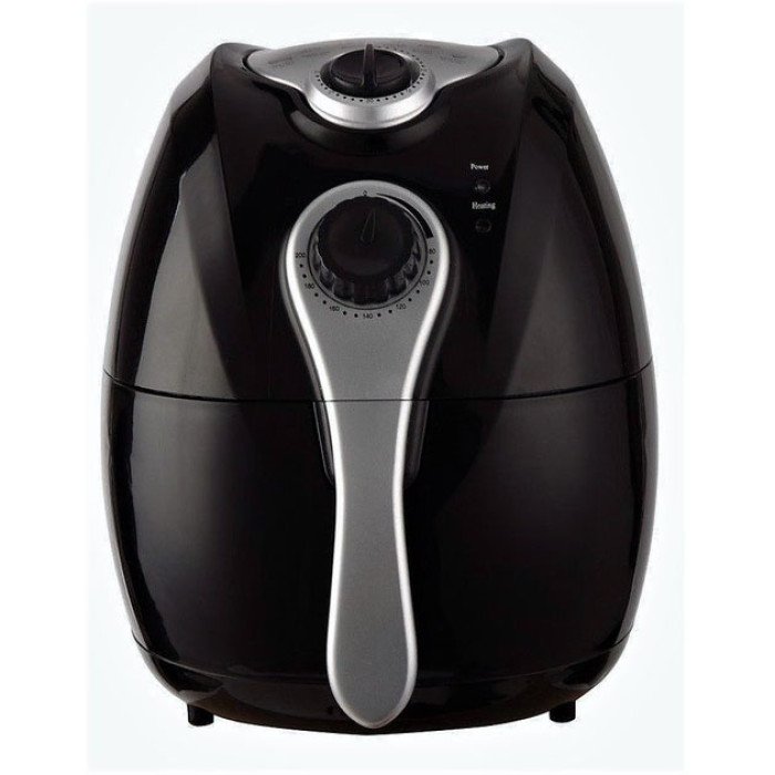 Аерофритниця Мультипіч Аерогриль Domotec MS-3220 1300W 4,5 л Безмасляна з Таймером. Колір: чорний