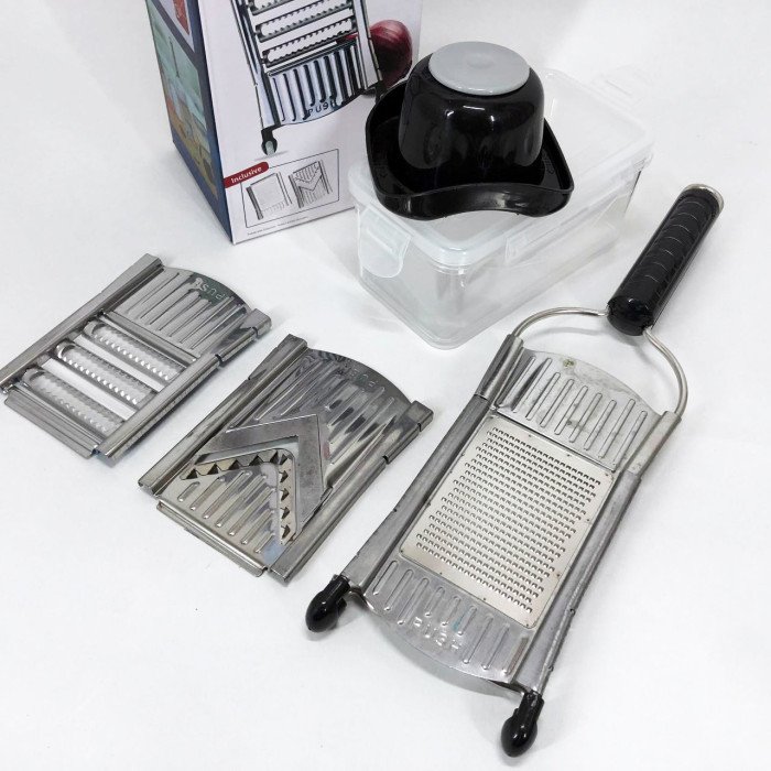 Універсальна овочерізка кухонний рубанок Овочерізка Nicer Dicer SPEED, ручна овочерізка мультислайсер