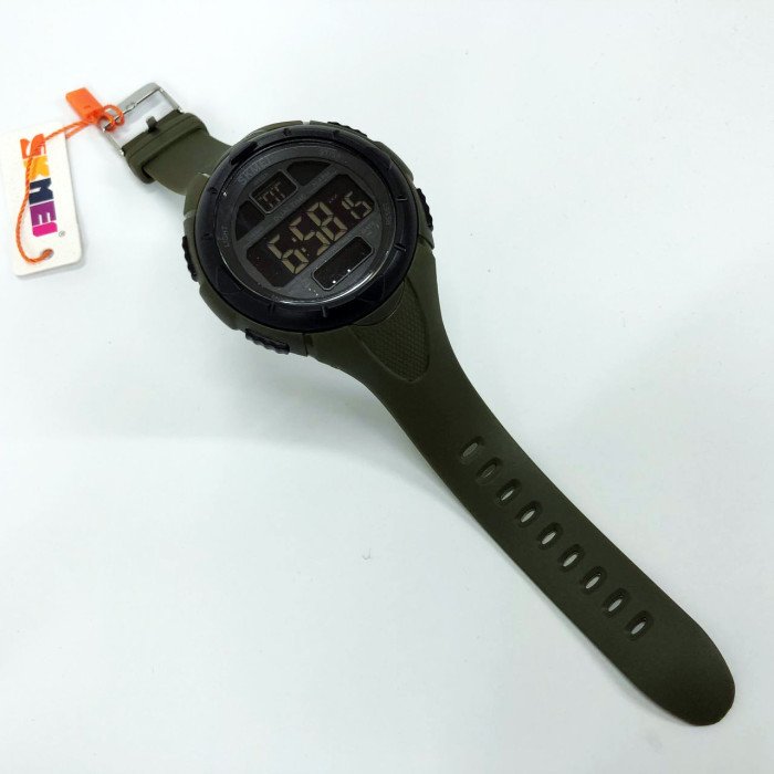 Годинник наручний чоловічий SKMEI 1656GN ARMY GREEN, годинник наручний електронний тактичний. Колір: зелений
