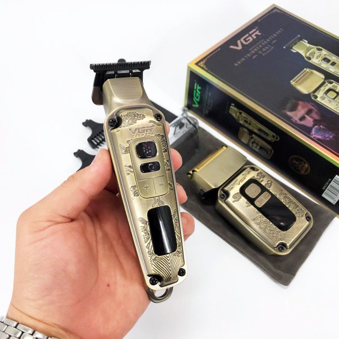 Машинка для стрижки та гоління VGR V-641, Бездротова електробритва, Машинка для стрижки голови