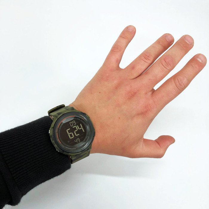 Годинник наручний чоловічий SKMEI 1841CMGN ARMY GREEN CAMO, водонепроникний чоловічий годинник. Колір: зелений