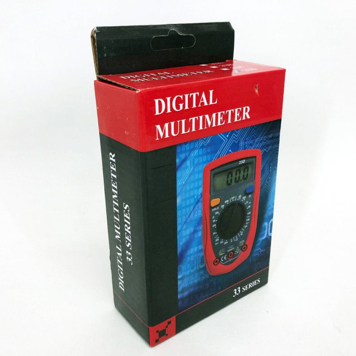 Мультиметр цифровий тестер UT33D DT, Тестер професійний, Мультиметр для дому