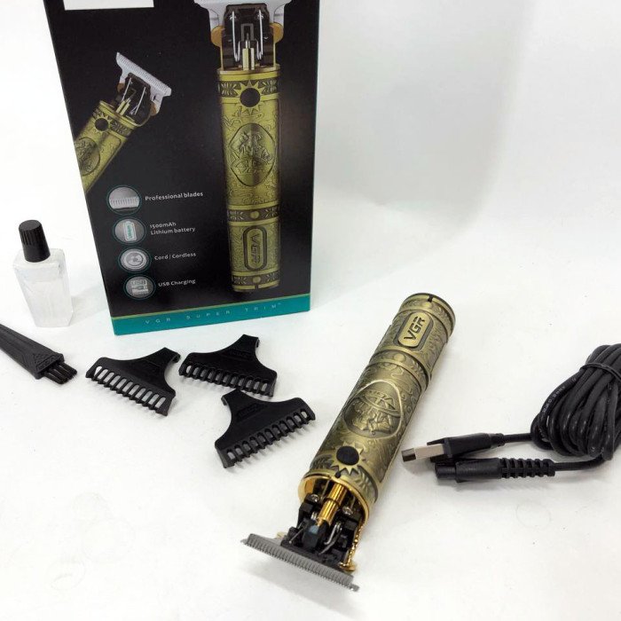 Професійна бритва-машинка для стрижки волосся, Професійний триммер з насадками