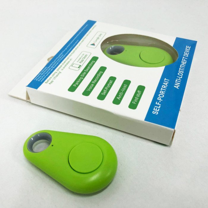 Трекер-брелок Anti Lost, Bluetooth брелок антипотеряшка, Брелок-трекер пошуковий. Колір: зелений