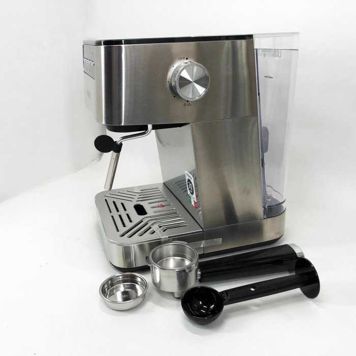 Кавоварка рожкова MAGIO MG-453 960 Вт, кавоварка з можливістю приготування еспресо, кавоварка латте