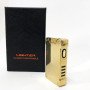 Дугова електроімпульсна запальничка із USB-зарядкою ліхтариком LIGHTER HL-437, Юсб запальничка. Колір: золотий
