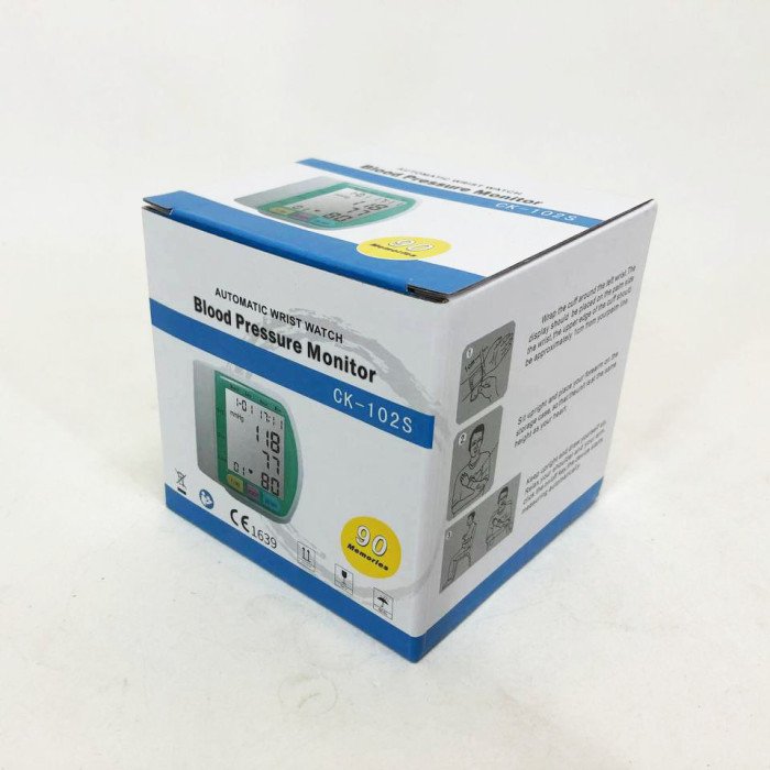 Автоматичний зап'ястний тонометр SmartTech CK-102S електронний для вимірювання тиску