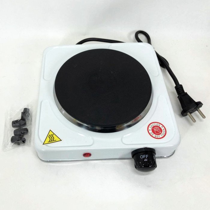 Електрична одноконфоркова дискова настільна плита RAF 8010A 1000 Вт, електрична комфорка