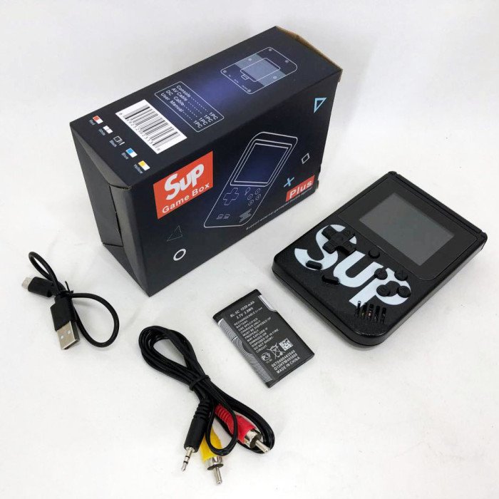 Ігрова приставка Sup Game Box 500 ігор, для телевізора, Ігрова приставка сап денді. Колір: чорний